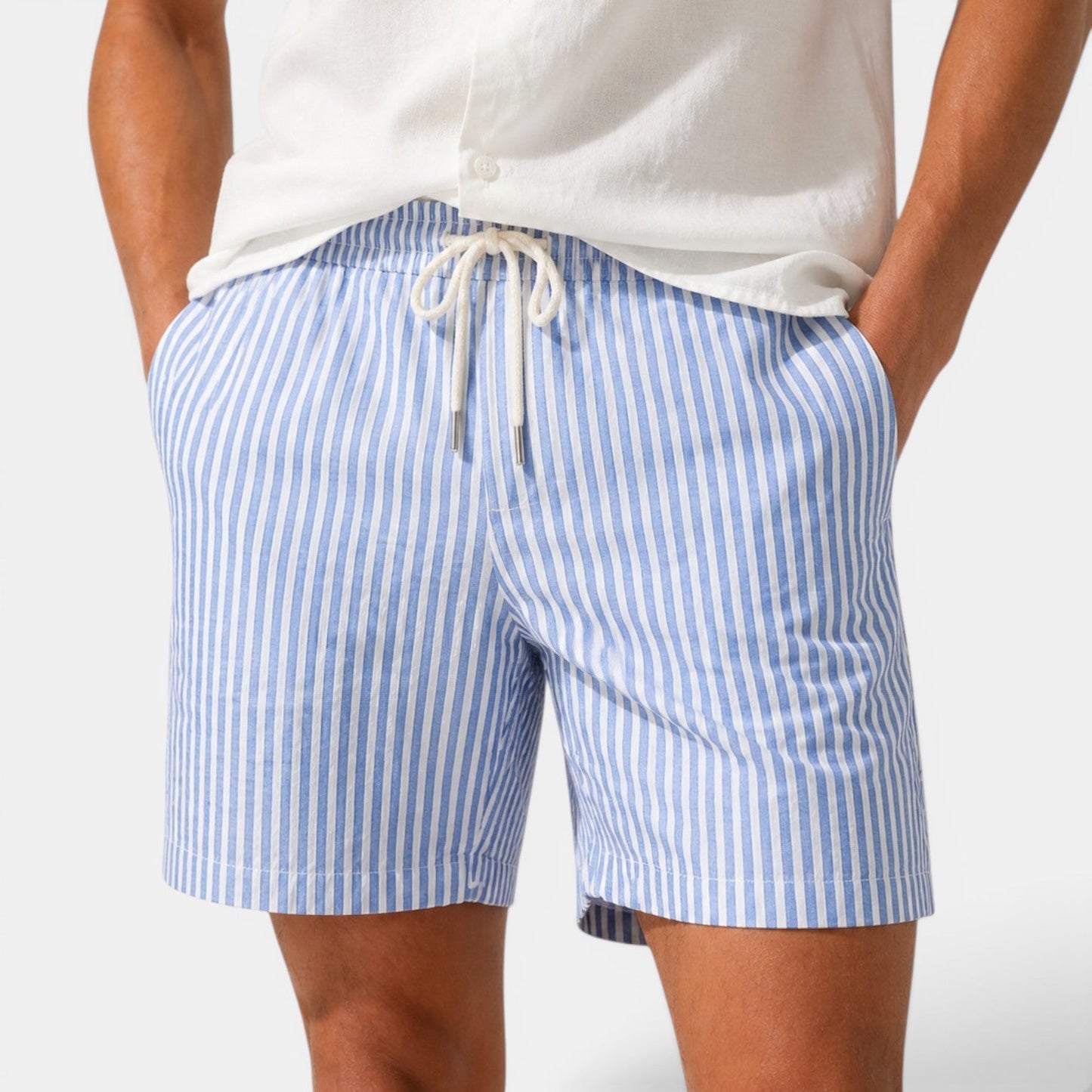Men’s Striped Summer Shorts