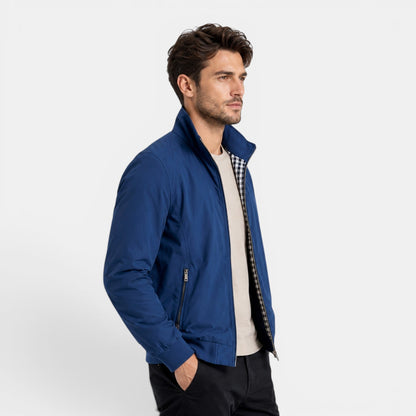 Men's Lightweight Casual Jacket Breathable Comfort Zip Front