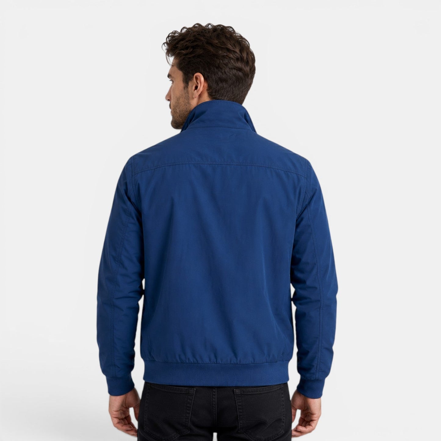 Men's Lightweight Casual Jacket Breathable Comfort Zip Front