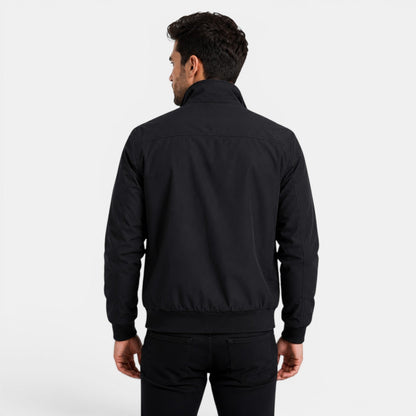 Men's Lightweight Casual Jacket Breathable Comfort Zip Front