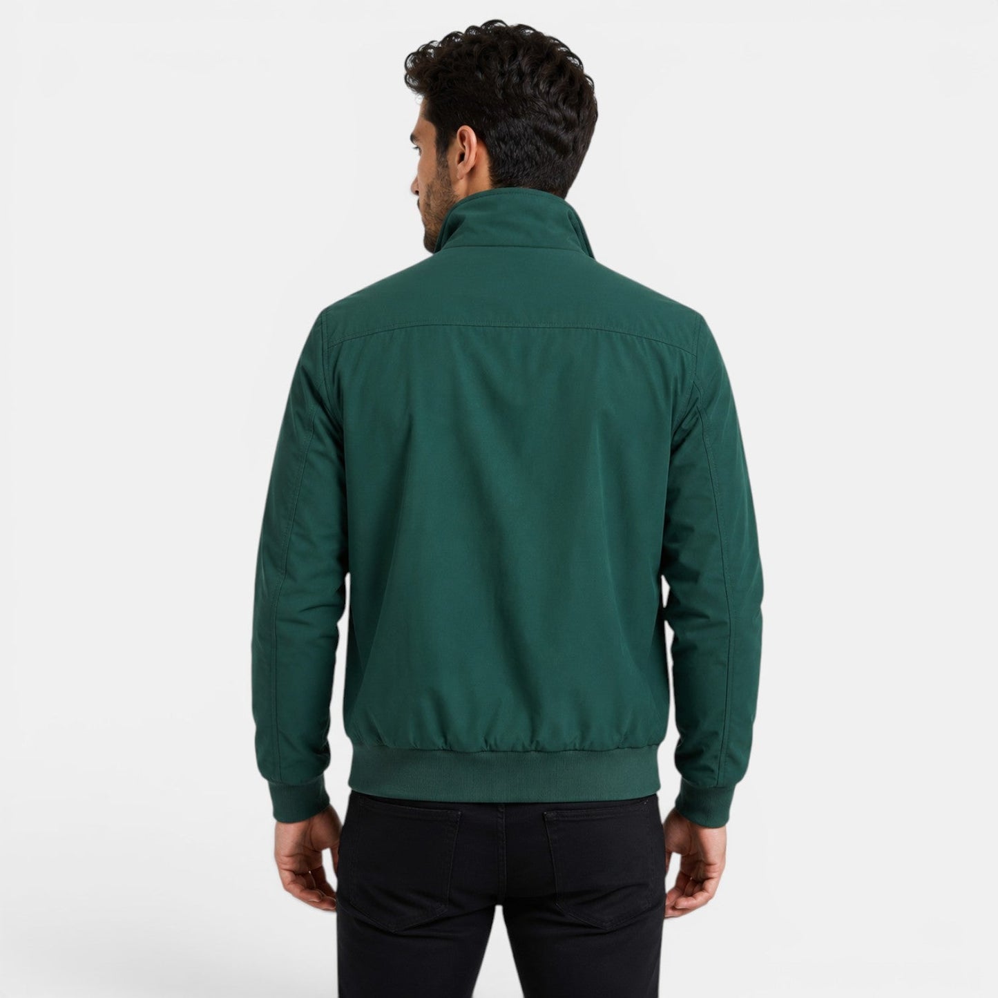 Men's Lightweight Casual Jacket Breathable Comfort Zip Front