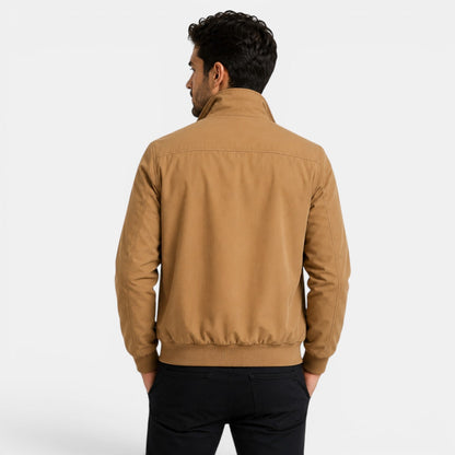 Men's Lightweight Casual Jacket Breathable Comfort Zip Front