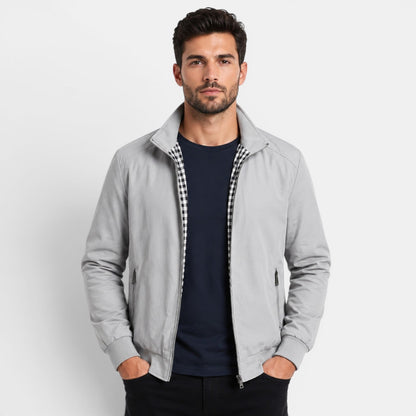 Men's Lightweight Casual Jacket Breathable Comfort Zip Front