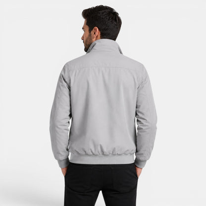 Men's Lightweight Casual Jacket Breathable Comfort Zip Front