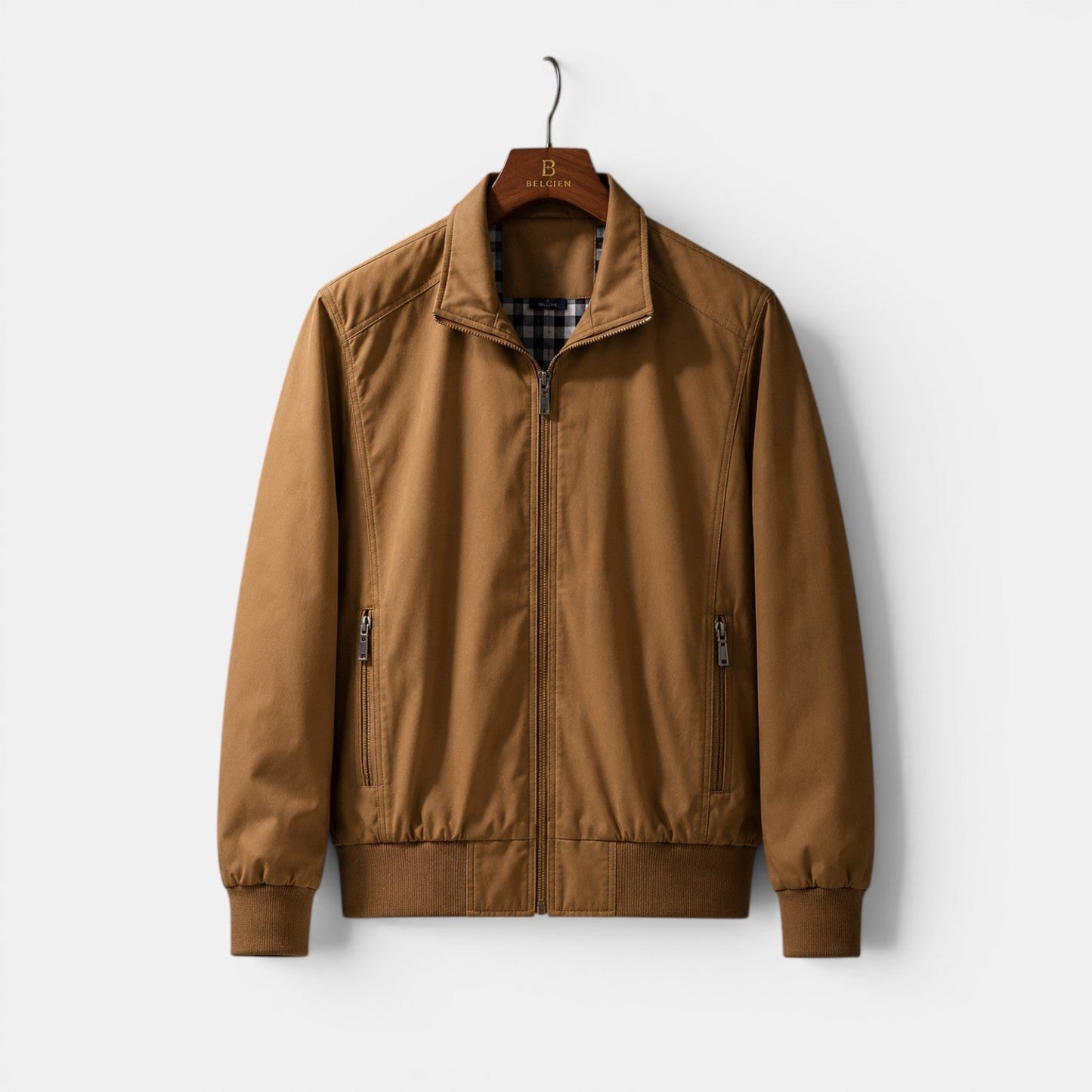 Men's Lightweight Casual Jacket Breathable Comfort Zip Front