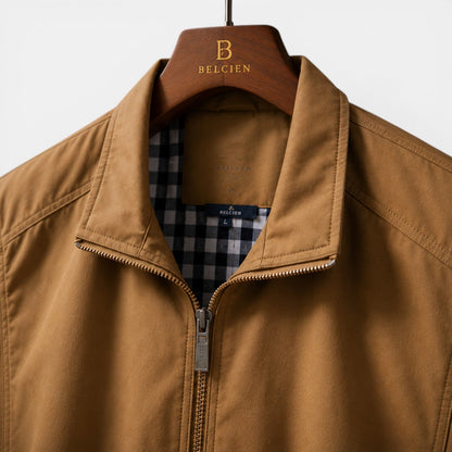 Men's Lightweight Casual Jacket Breathable Comfort Zip Front
