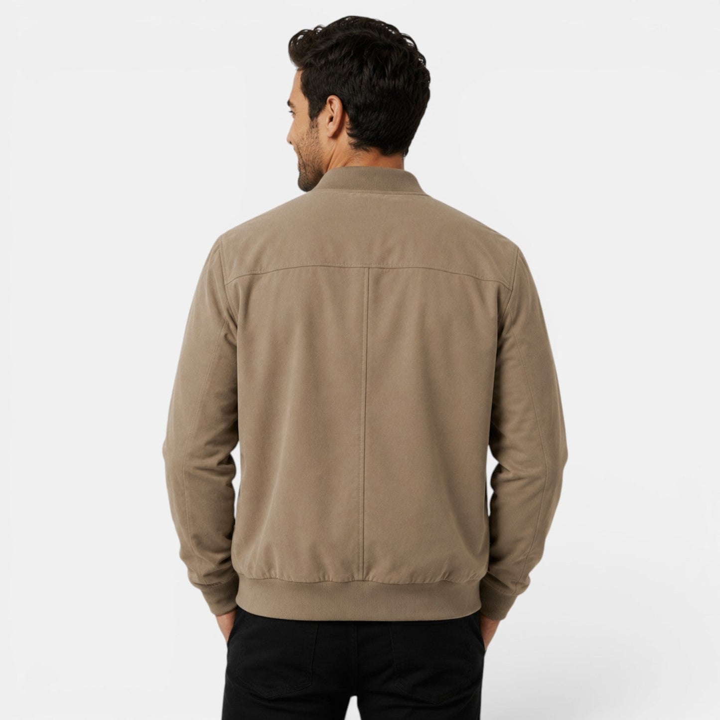 Men's Lightweight Bomber Jacket for Everyday Wear