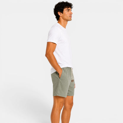 Men's Linen Shorts Lightweight Breathable Fit Everyday Summer Comfort