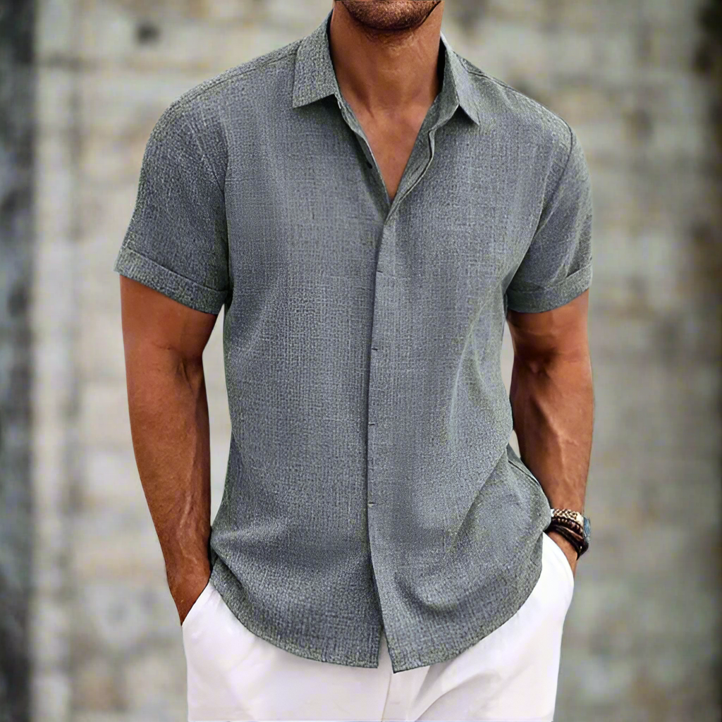 Men's Premium Linen Blend Summer Shirt