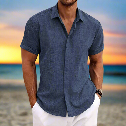 Men's Premium Linen Blend Summer Shirt
