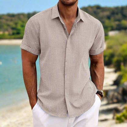Men's Premium Linen Blend Summer Shirt