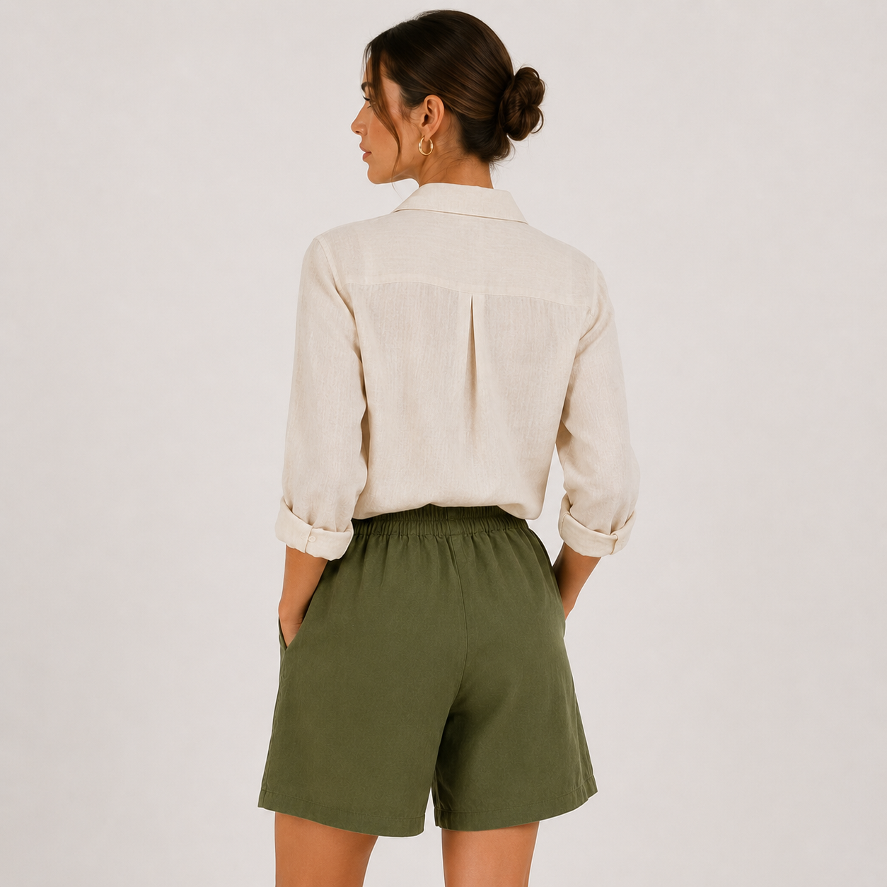 Women's Casual Shorts Breathable Relaxed Fit Everyday Comfort