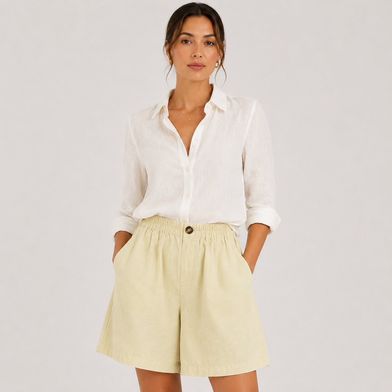 Women's Casual Shorts Breathable Relaxed Fit Everyday Comfort