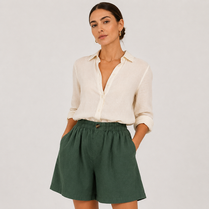 Women's Casual Shorts Breathable Relaxed Fit Everyday Comfort