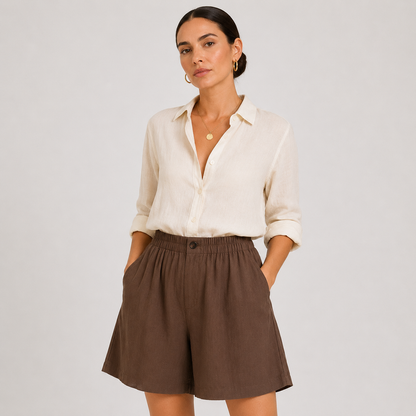 Women's Casual Shorts Breathable Relaxed Fit Everyday Comfort