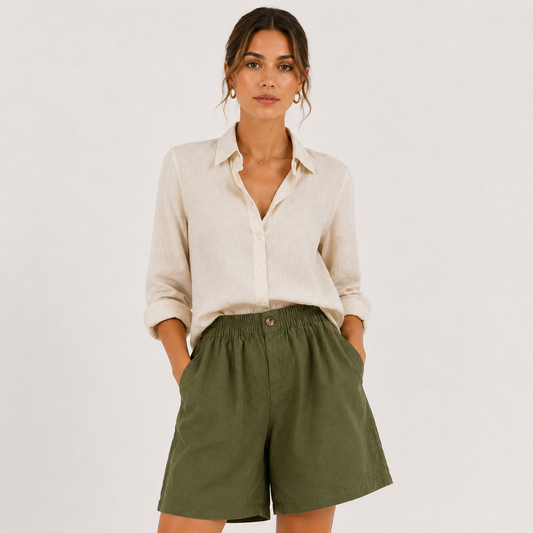 Women's Casual Shorts Breathable Relaxed Fit Everyday Comfort