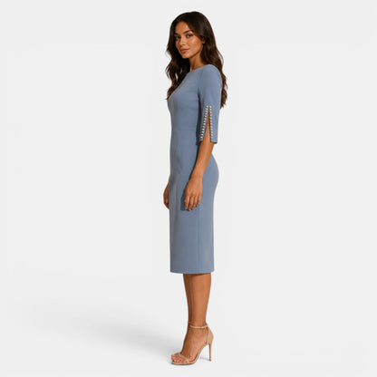 Women’s Tailored Midi Dress for Business and Formal Wear