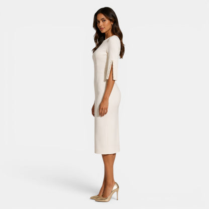 Women’s Tailored Midi Dress for Business and Formal Wear