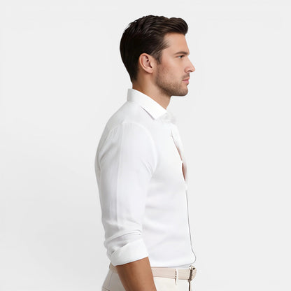 Men’s Breathable Linen Shirt