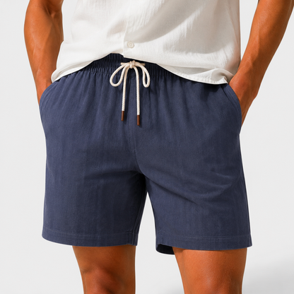 Men's Linen Shorts Lightweight Breathable Fit Everyday Summer Comfort