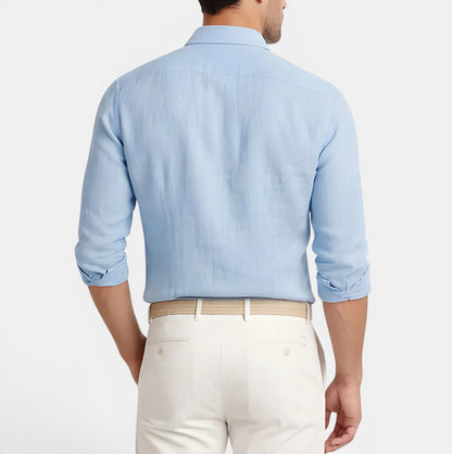 Men’s Breathable Linen Shirt