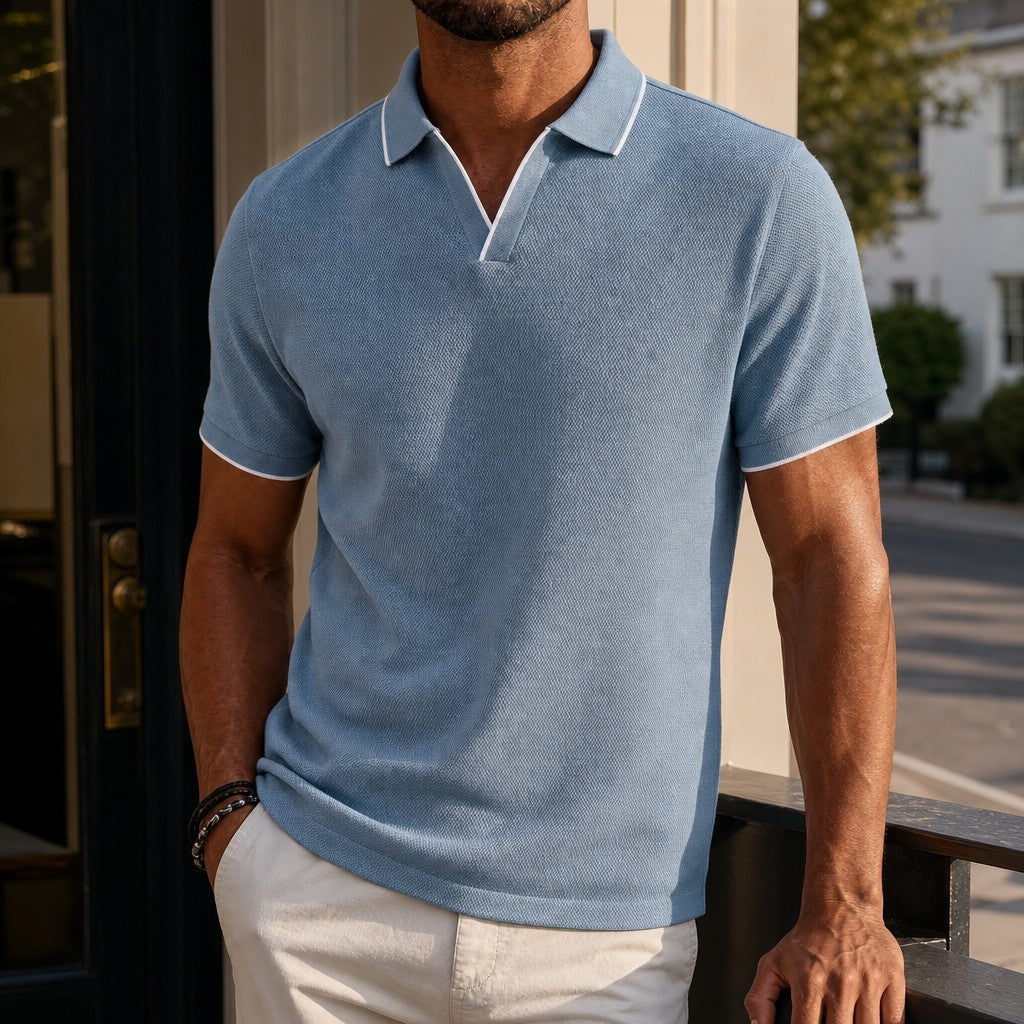 Premium Johnny Collar Shirt