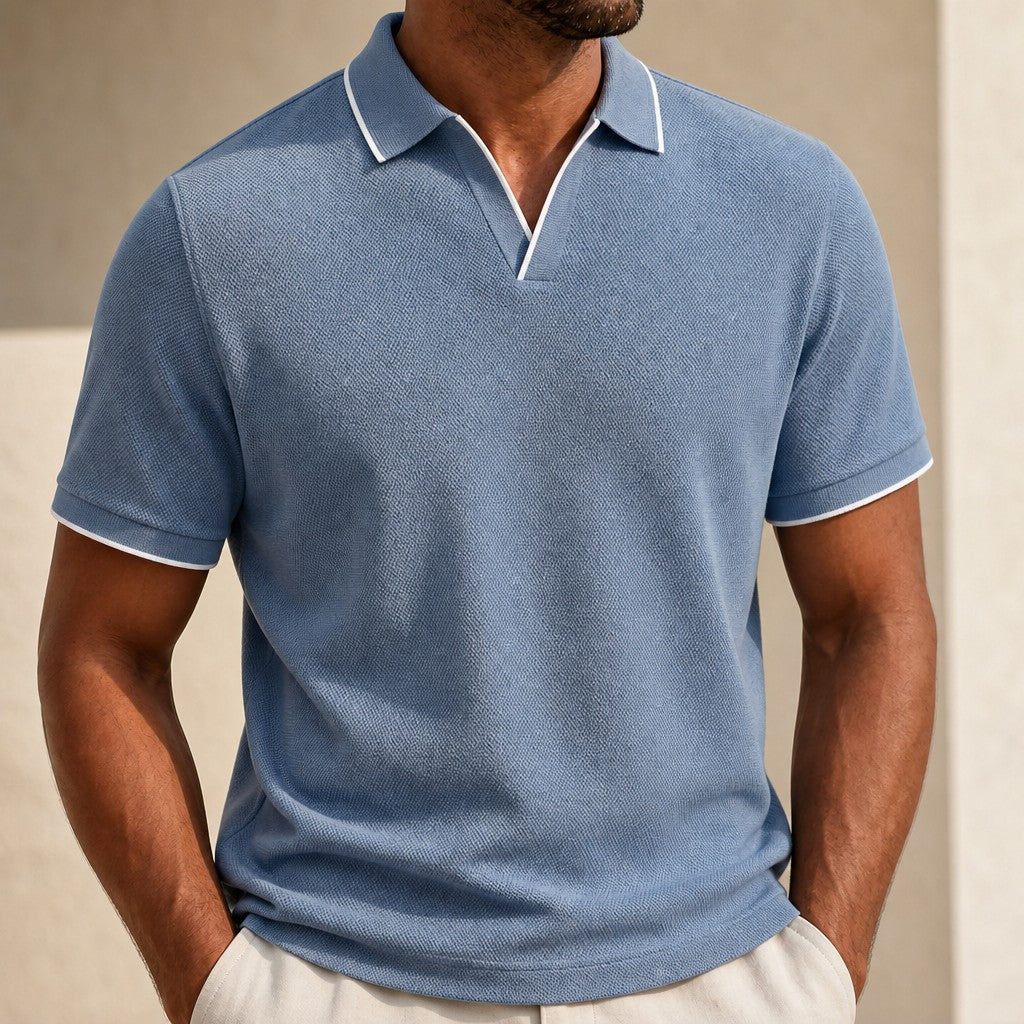 Premium Johnny Collar Shirt